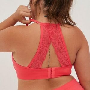 TORRID Curve Lightly Lined Seamless Flirt Racerback Bralette 5X